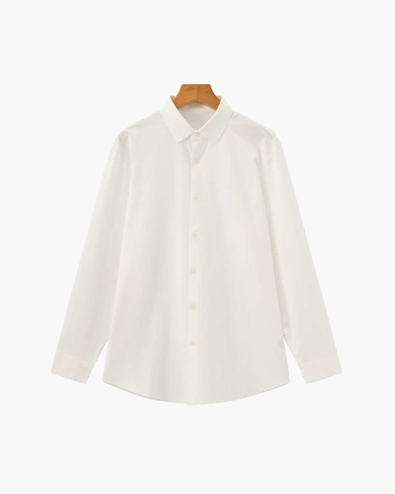 Tailored Cotton Flex Shirt - Areistore