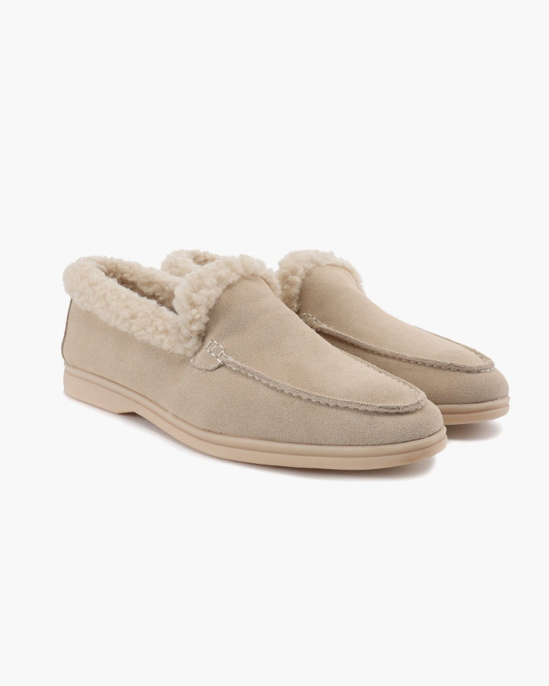 Fur-Lined Premium Loafers - Areistore