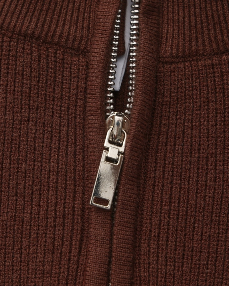 Refined Half-Zip Knit Pullover - Areistore