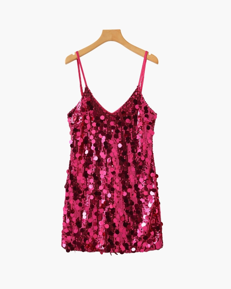 Sequin Party Mini Dress - Areistore