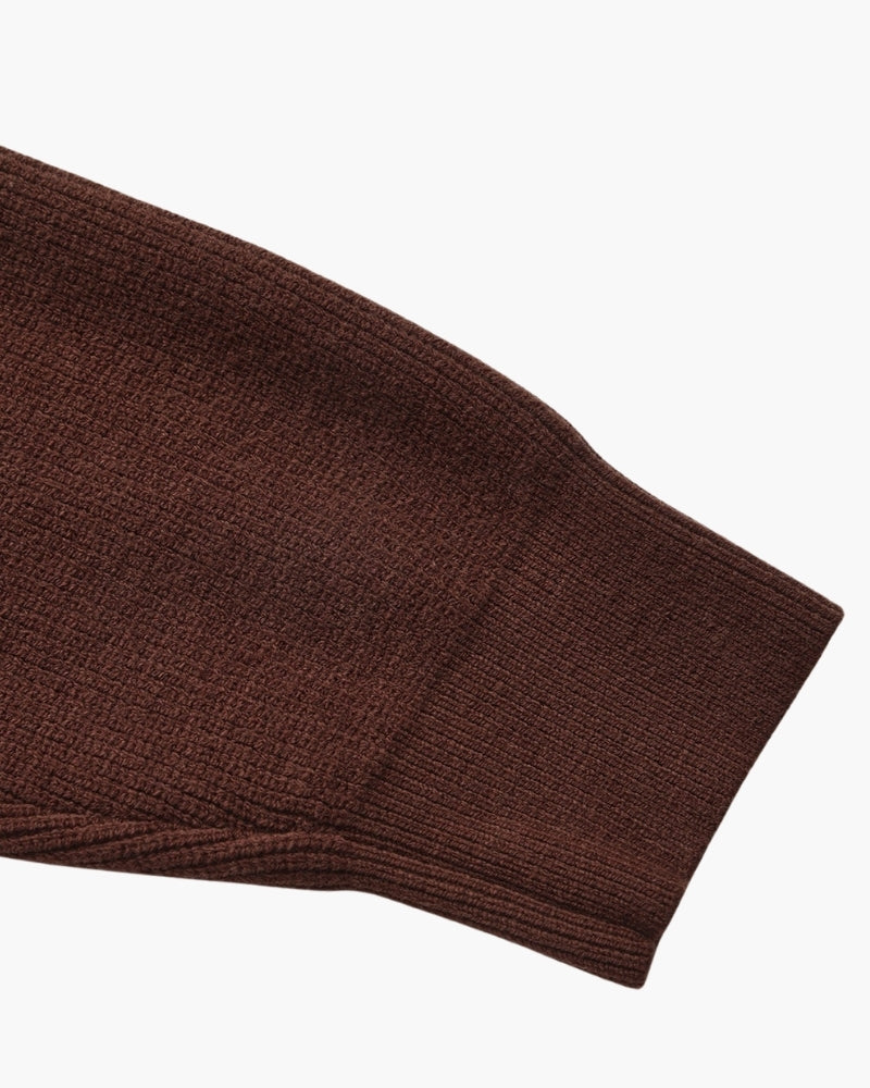 Refined Half-Zip Knit Pullover - Areistore