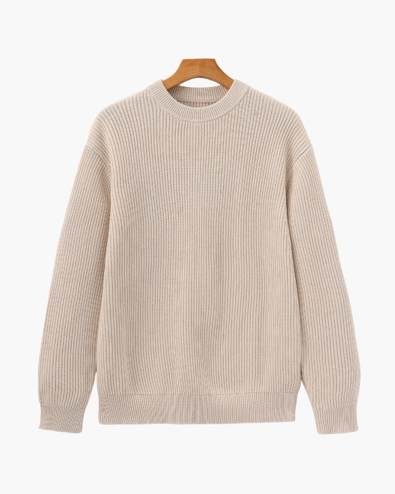 Rib Knit Crewneck - Areistore