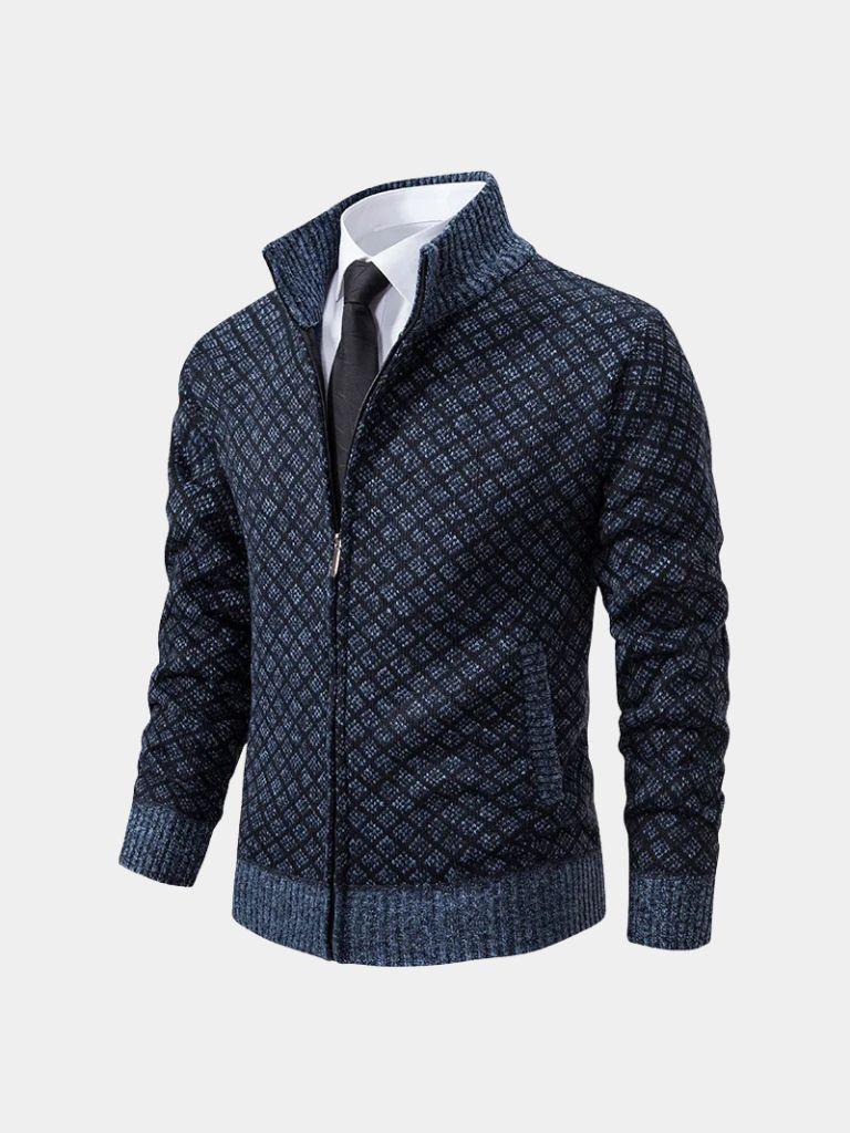 Vintage Jacquard Cardigan - Areistore