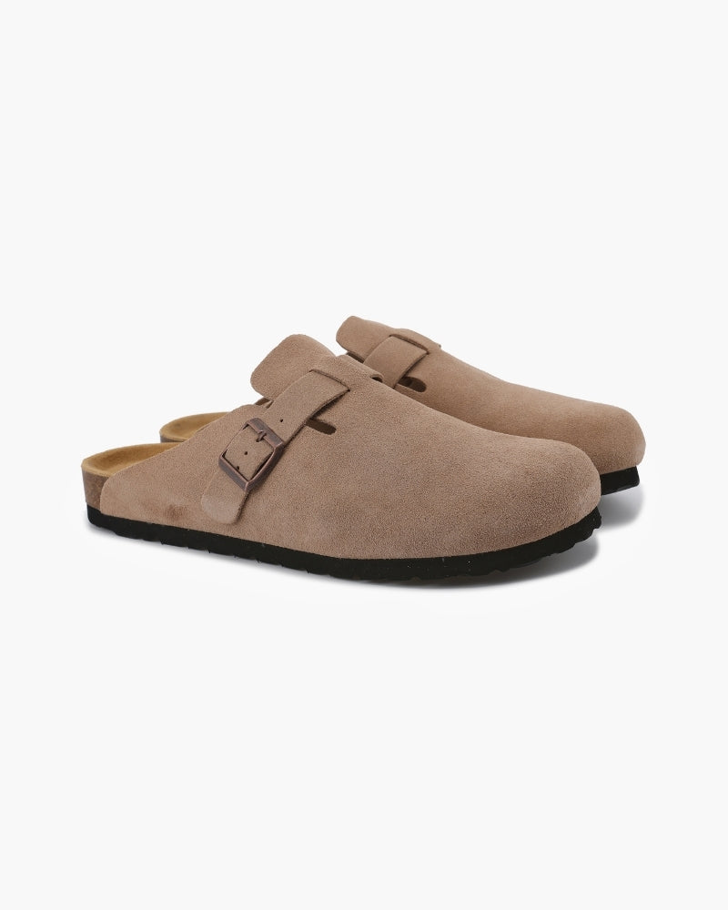 Suede Clogs - Areistore