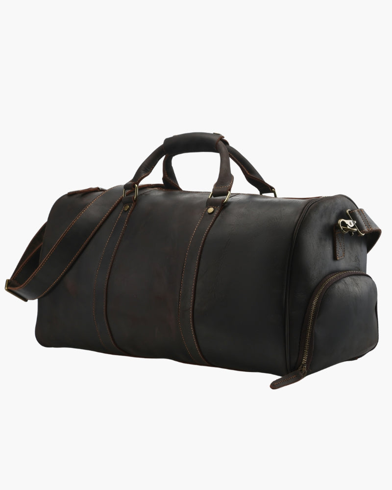Montague Leather Duffle - Areistore