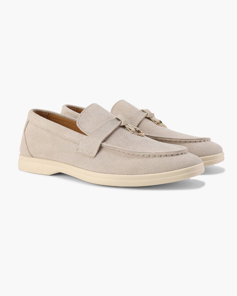 Suede Lady Loafers - Areistore