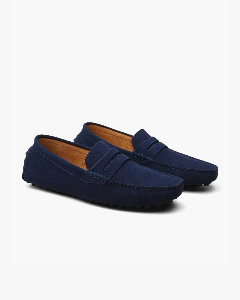 Suede Driver Loafers - Areistore