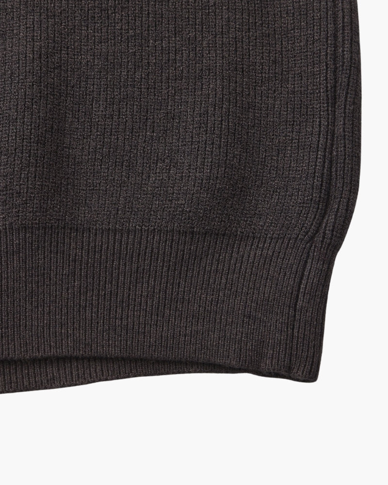 Refined Half-Zip Knit Pullover - Areistore