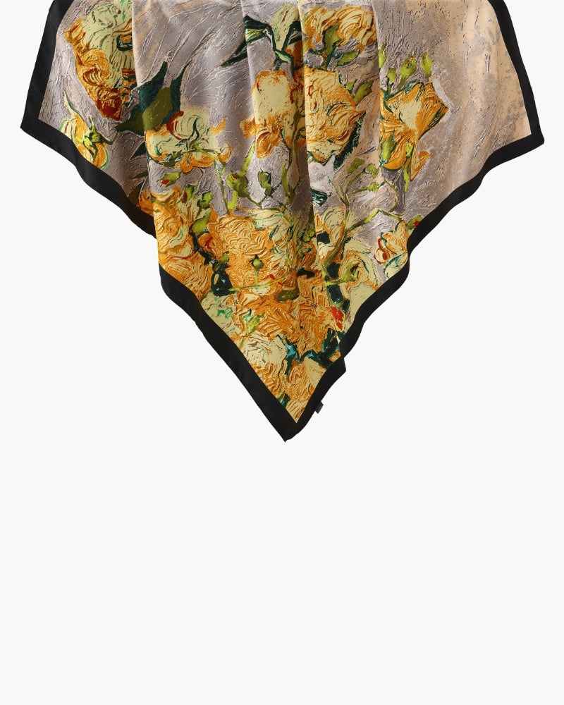 Impressionist Garden Scarf - Areistore