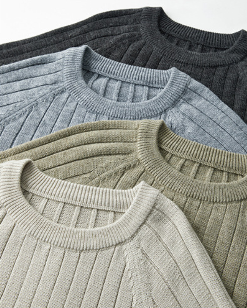 100% Premium Wool Sweater - Areistore