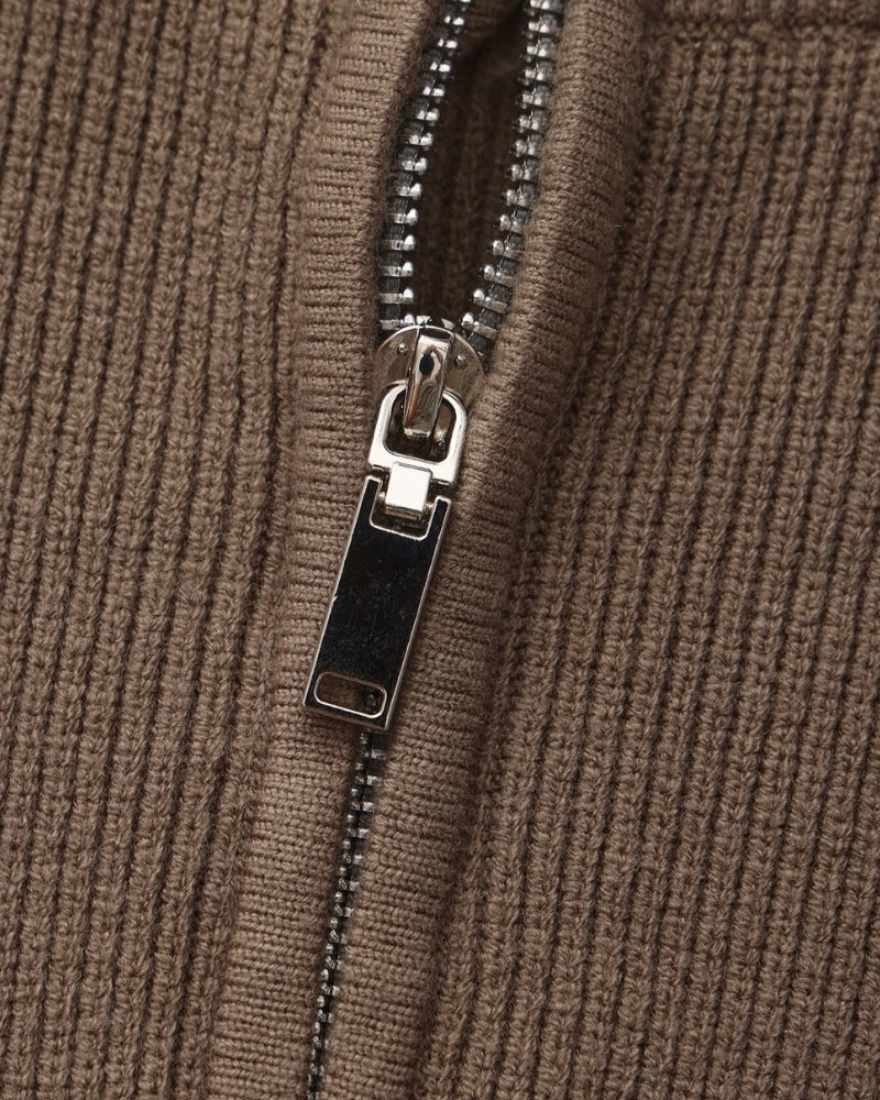 Refined Half-Zip Knit Pullover - Areistore