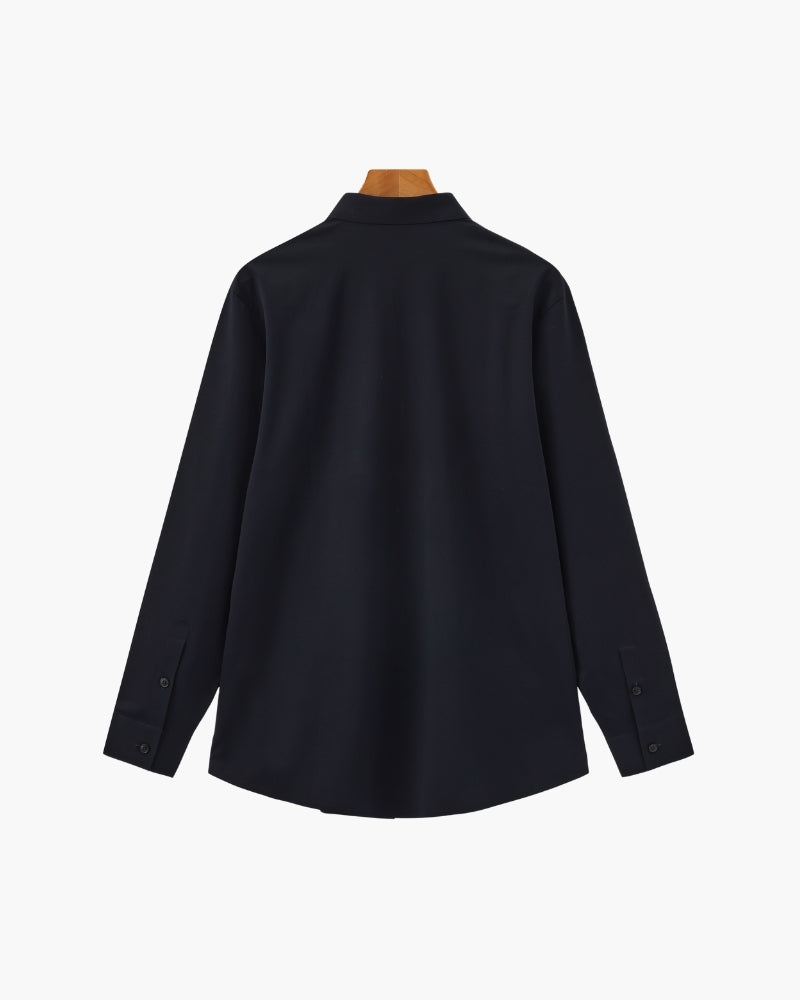 Tailored Cotton Flex Shirt - Areistore