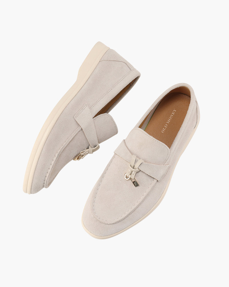 Suede Lady Loafers - Areistore
