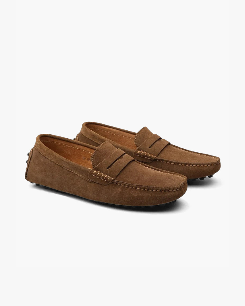 Suede Driver Loafers - Areistore