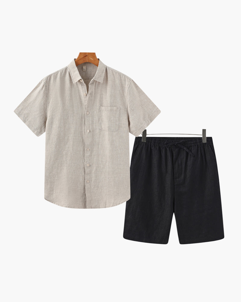 Linen Combo (Shorts) - Areistore