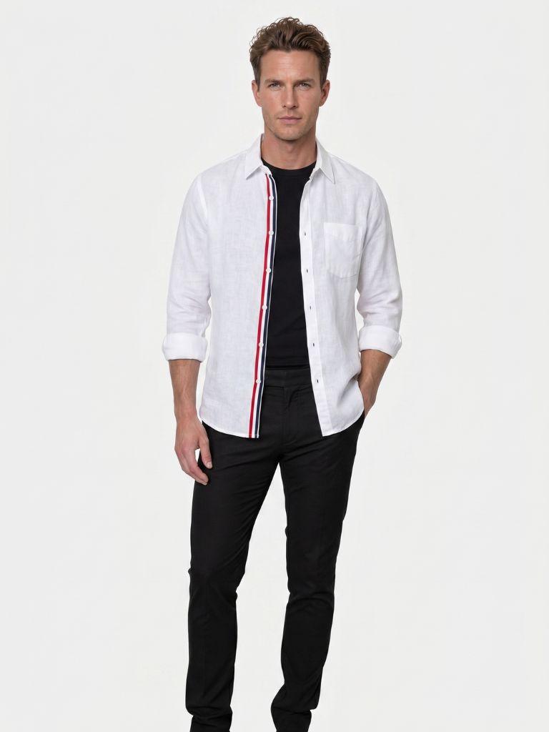 Vince Linen Shirt - Areistore