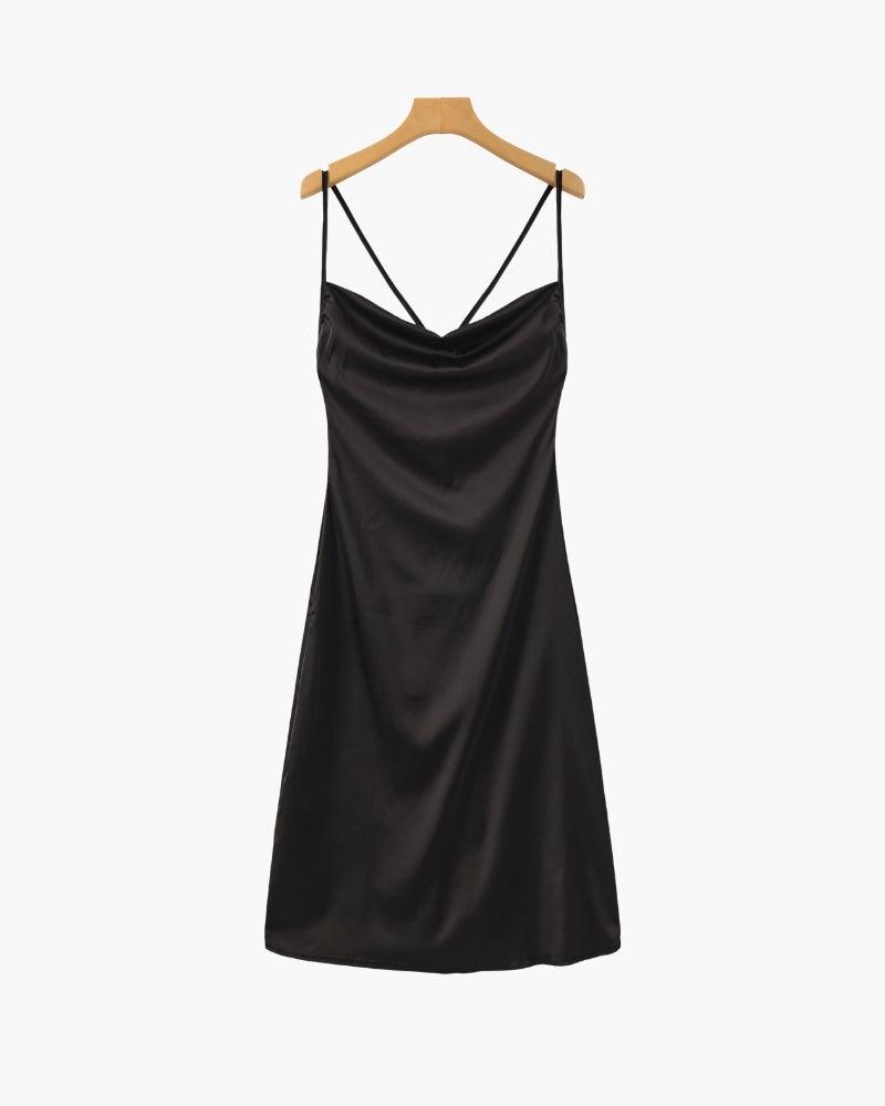 Silk Slip Dress - Areistore