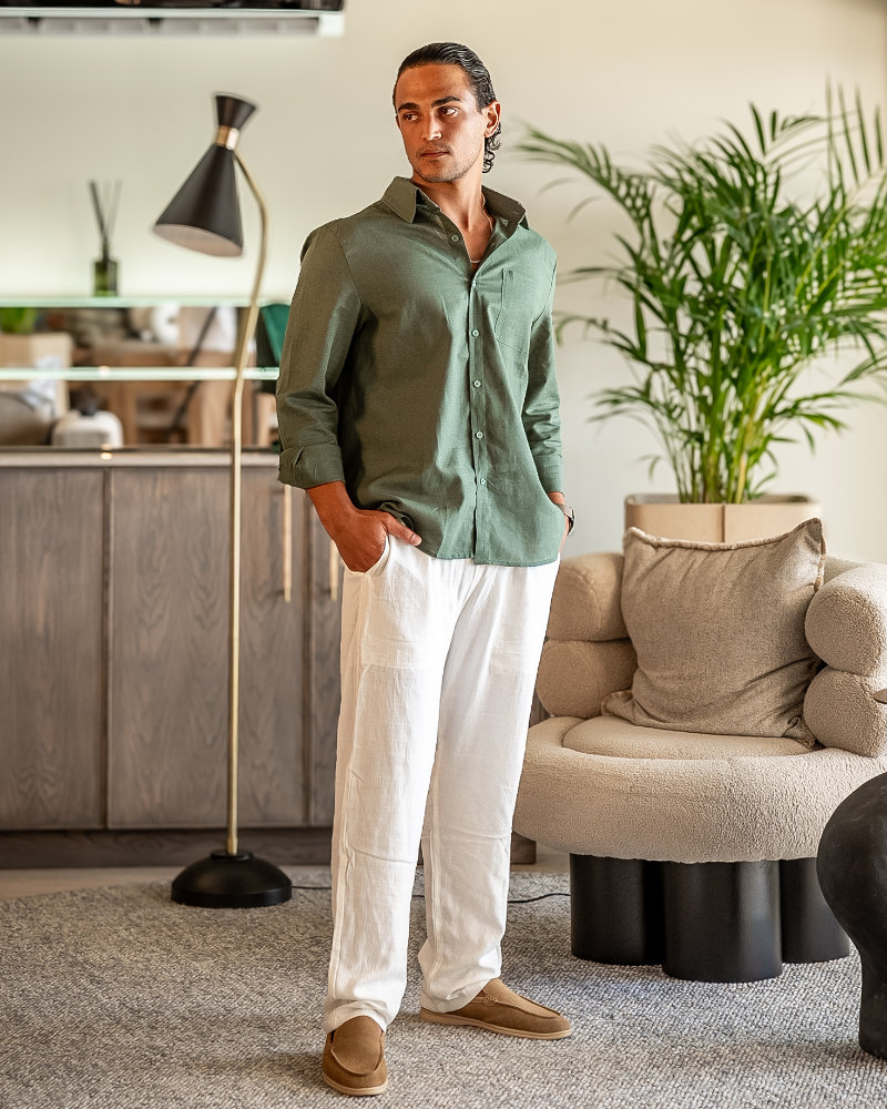 Linen Combo (Longsleeve) - Areistore