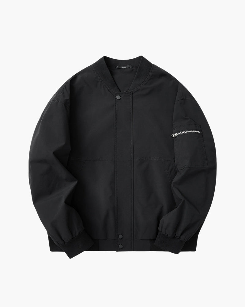 Minimalist Bomber Jacket - Areistore
