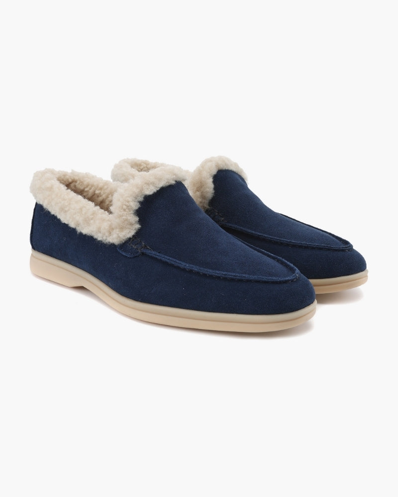Fur-Lined Premium Loafers - Areistore