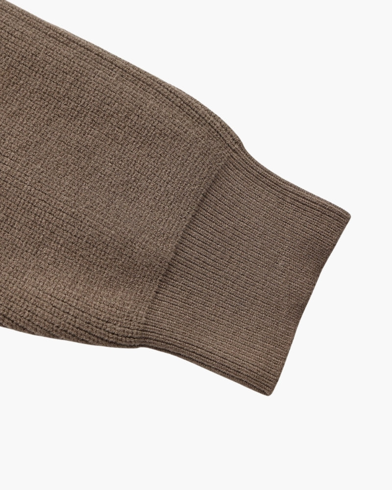 Refined Half-Zip Knit Pullover - Areistore
