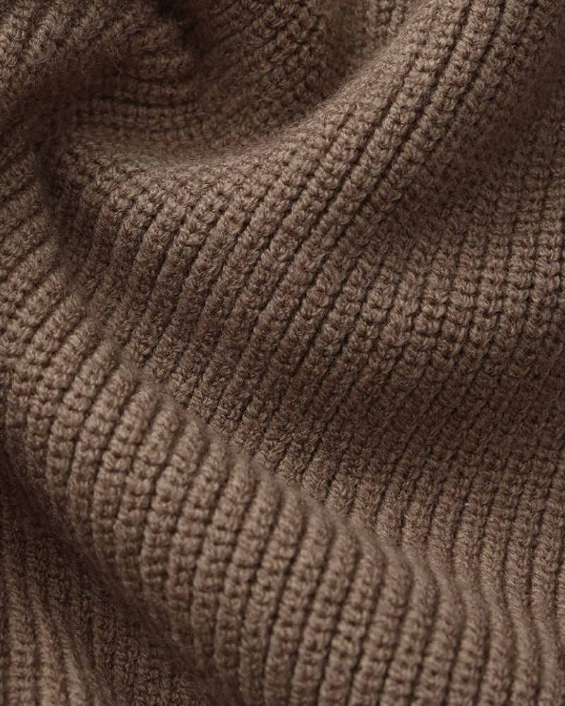 Refined Half-Zip Knit Pullover - Areistore