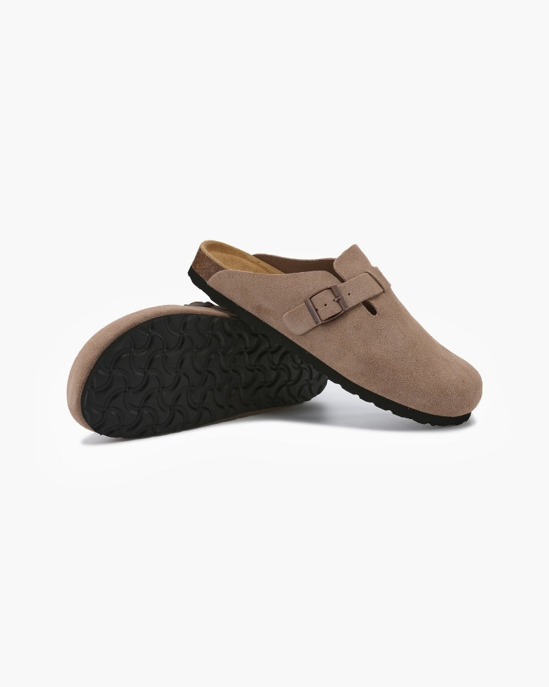 Suede Clogs - Areistore