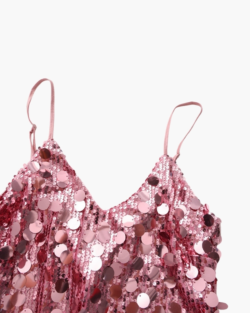 Sequin Party Mini Dress - Areistore