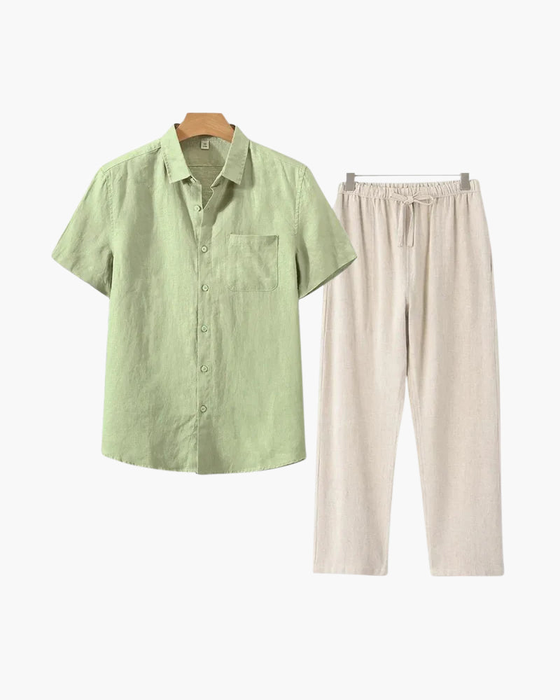 Linen Combo (Shortsleeve) - Areistore
