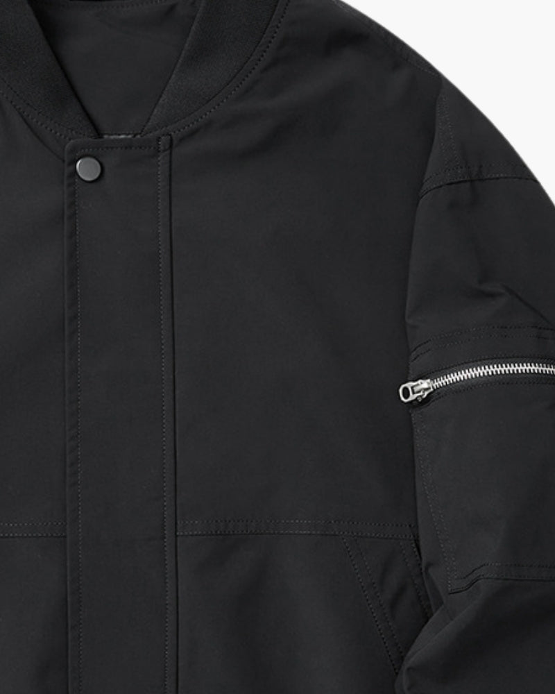 Minimalist Bomber Jacket - Areistore