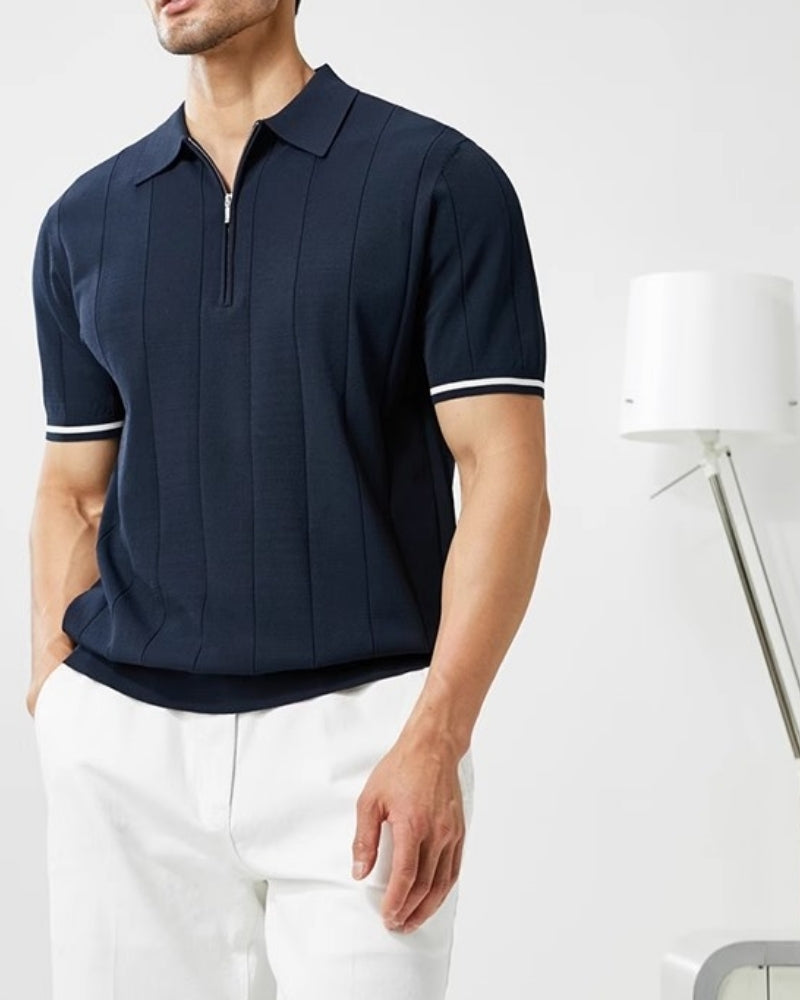 Signature Contrast Trim Polo - Areistore