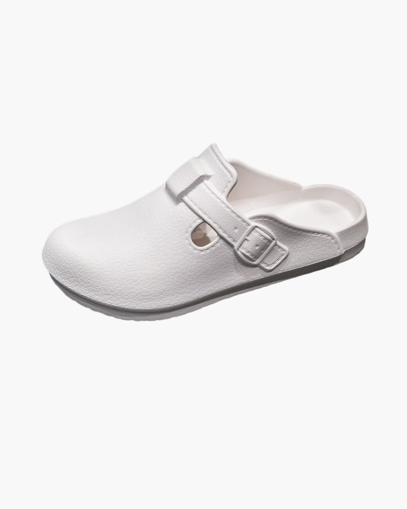 Classic Waterproof Buckle Clogs - Areistore