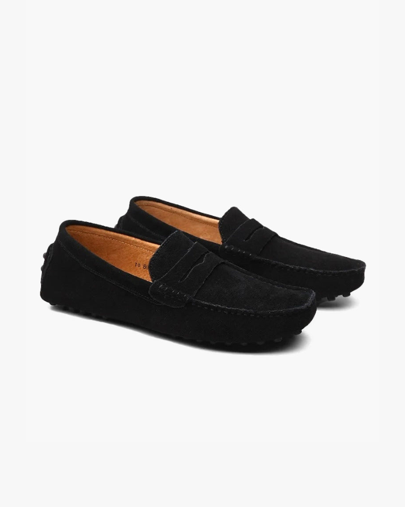 Suede Driver Loafers - Areistore