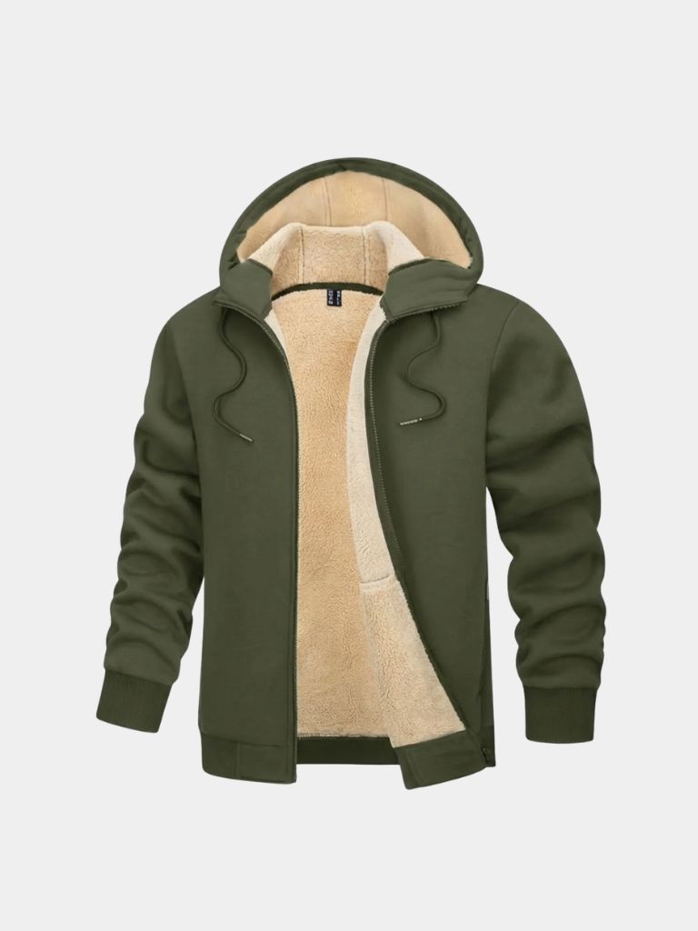 Winter Core Sherpa Hoodie Jacket - Areistore