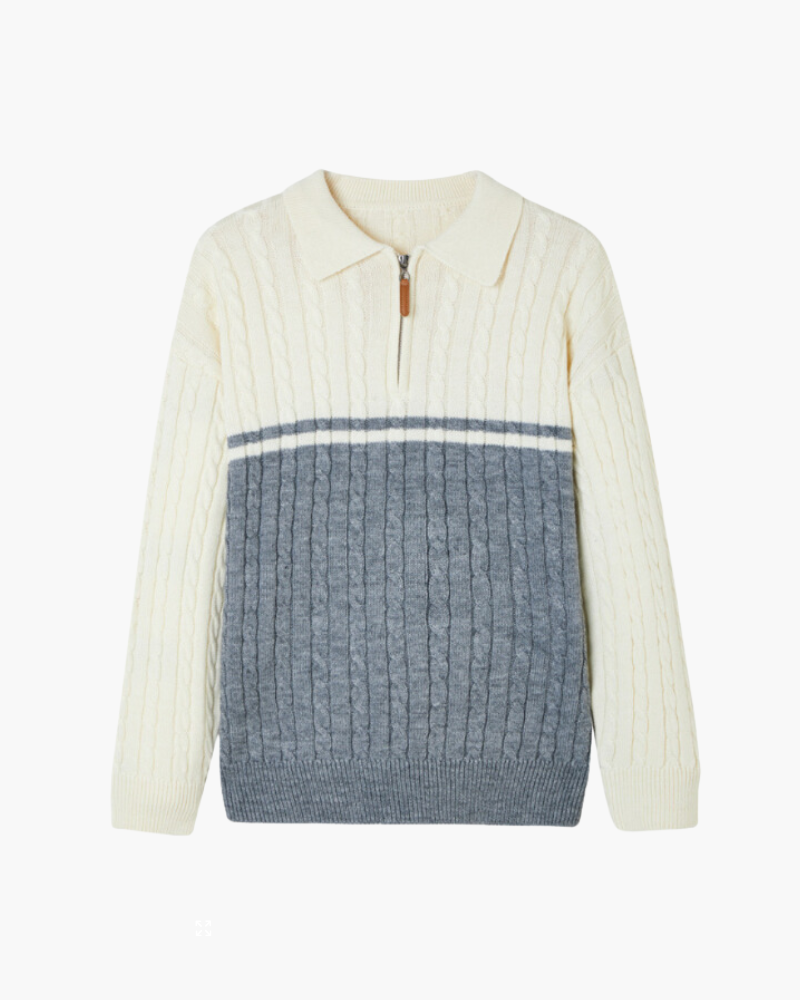 100% Premium Wool Zip Up - Areistore