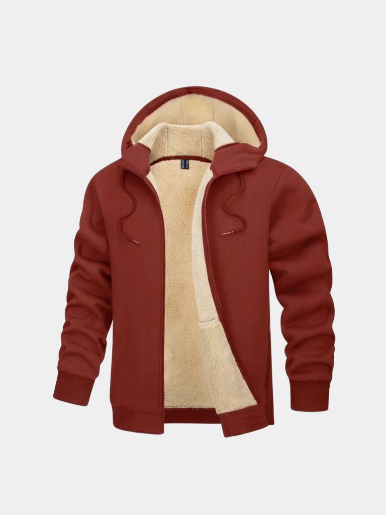 Winter Core Sherpa Hoodie Jacket - Areistore