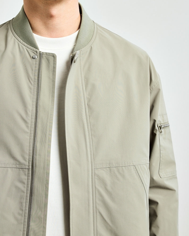 Minimalist Bomber Jacket - Areistore