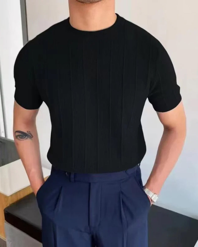 Cannes Ribbed T-Shirt - Areistore