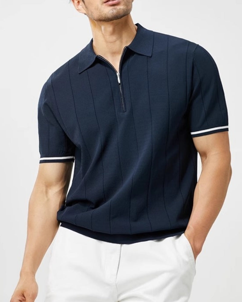 Signature Contrast Trim Polo - Areistore
