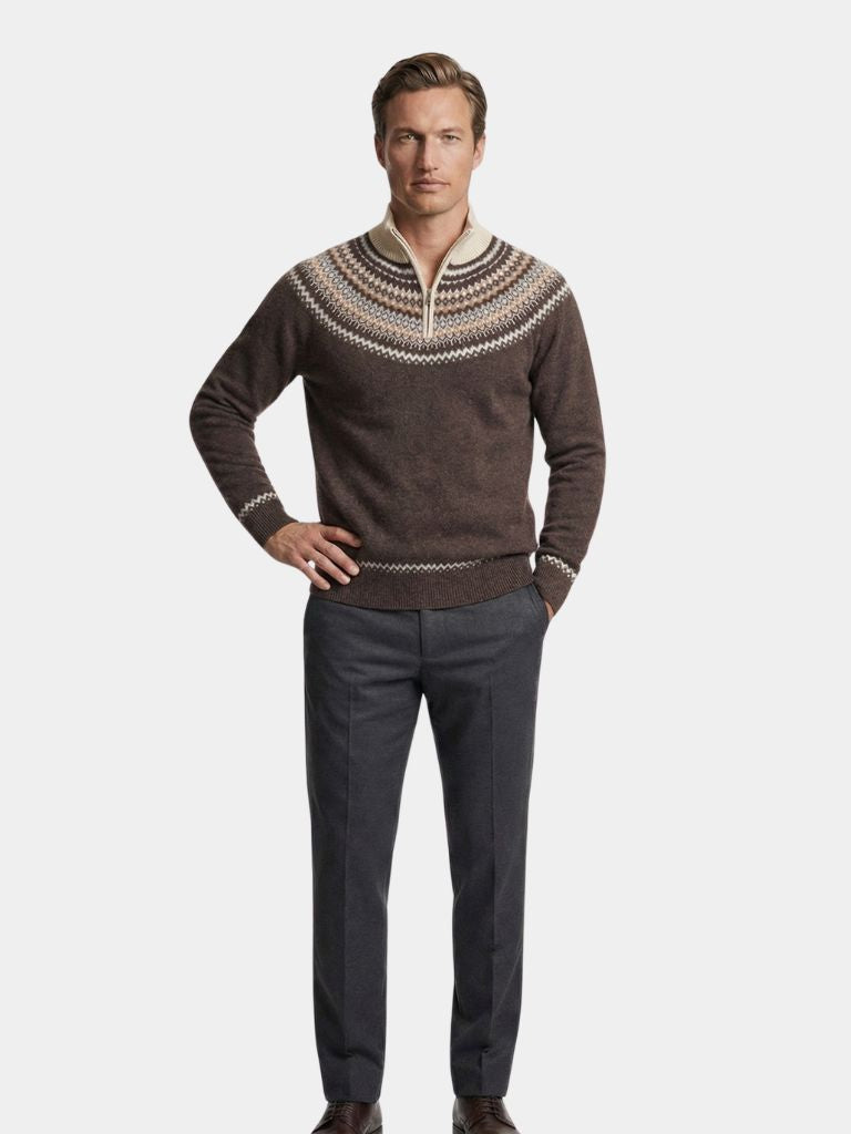 Valenbourg Nordic Knit Sweater - Areistore