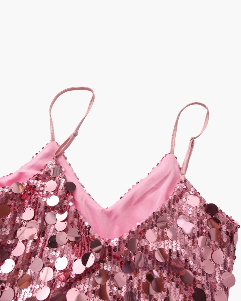Sequin Party Mini Dress - Areistore