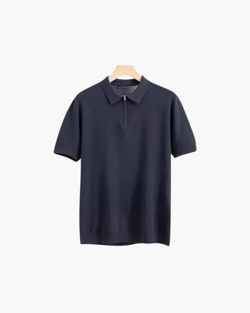 Marbella Zip Up Polo - Areistore