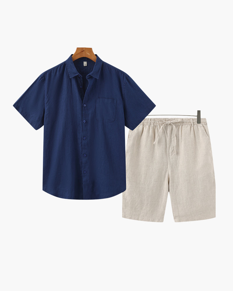 Linen Combo (Shorts) - Areistore