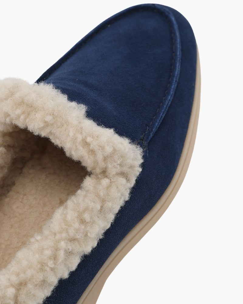 Fur-Lined Premium Loafers - Areistore