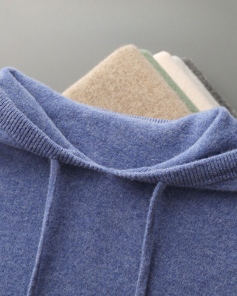 100% Cashmere Hoodie - Areistore