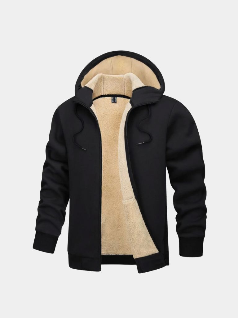 Winter Core Sherpa Hoodie Jacket - Areistore