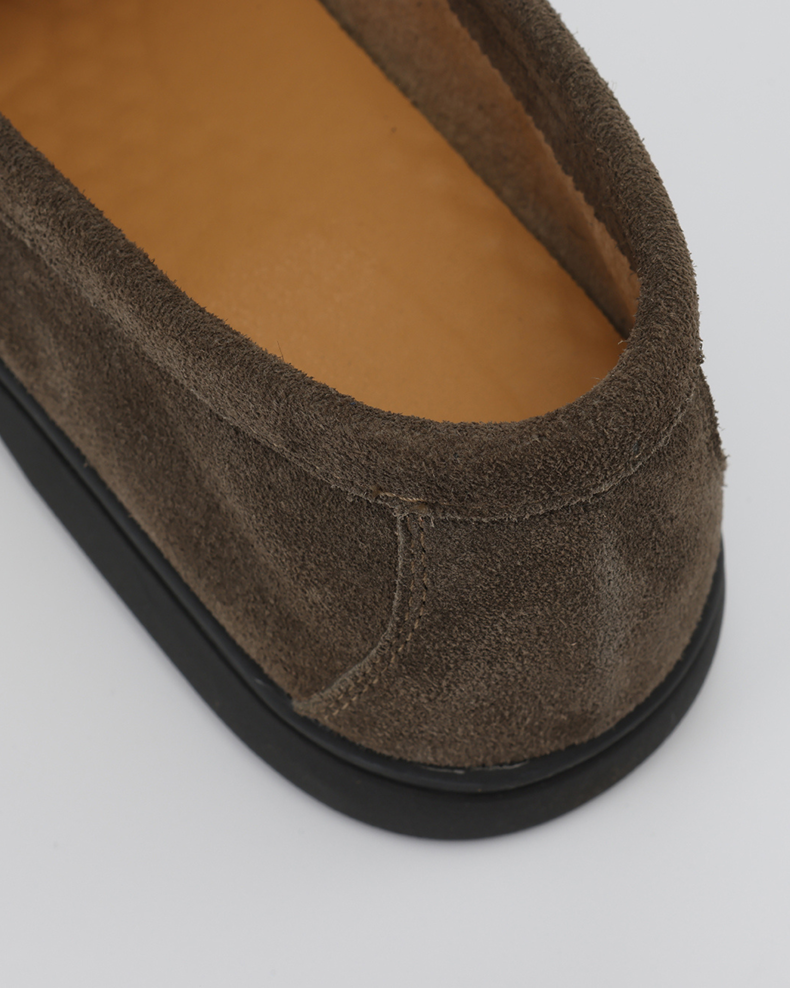 Premium Suede Loafers - Black Soles - Areistore