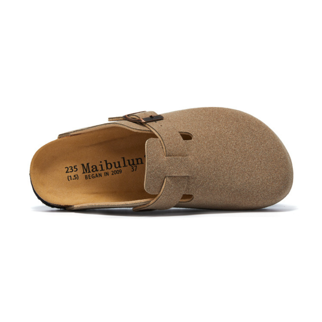 Pucon Suede Clog - Sand | Areistore