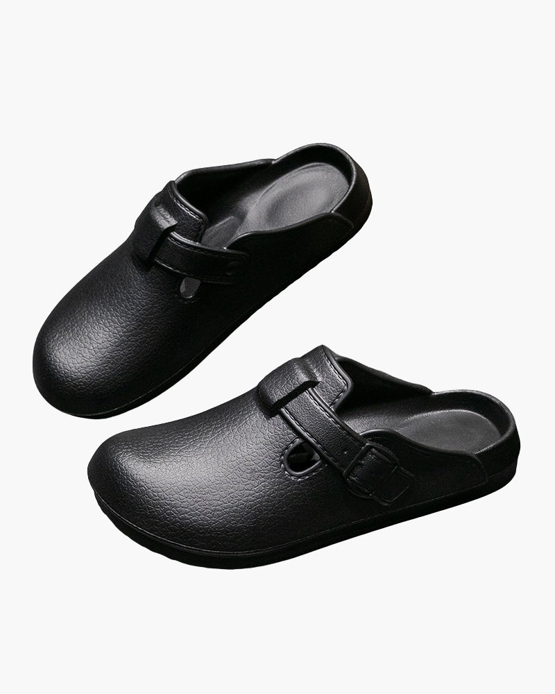 Classic Waterproof Buckle Clogs - Areistore