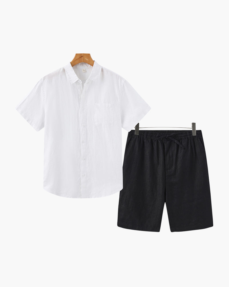 Linen Combo (Shorts) - Areistore